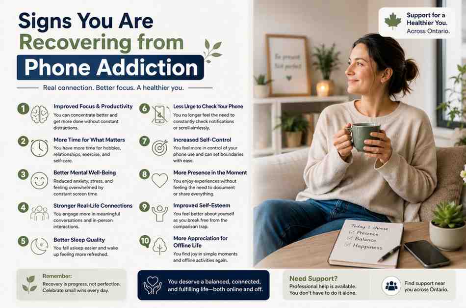 Signs You Are Recovering from Phone Addiction